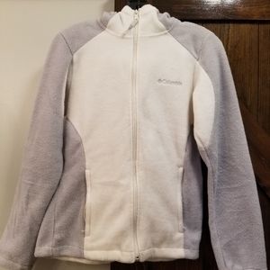 Columbia full zip with hood